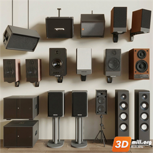 Audio tech 3D Models